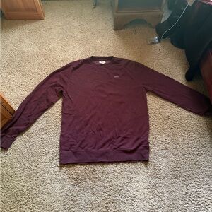 Original Vans sweatshirt. Large. Burgundy.
